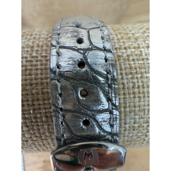 Michele Art Deco Watch  .68 Ct Diamond Vintage Inspired Luxury, Old Money, Dual - Picture 16 of 16